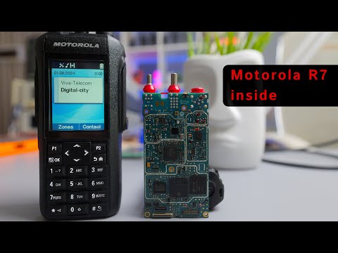 Видео: Внутри радиостанции Motorola R7