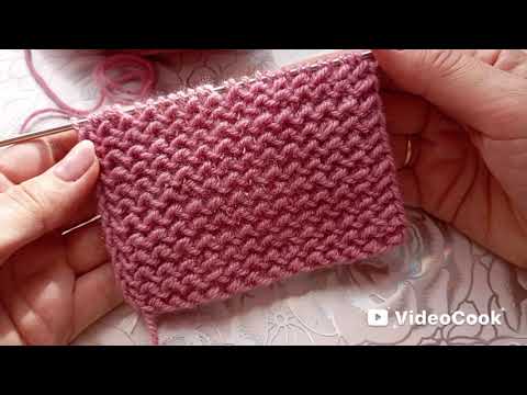 Видео: Візерунок "Хвильки". Рапорт лише один ряд.