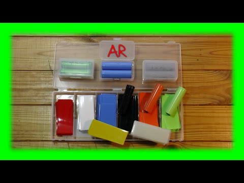 Видео: Термоусадочные трубки для аккумуляторов 18650 (посылка из Китая)