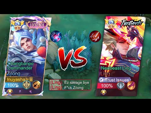 Видео: Этот Линг пожалеет, что прикоснулся к Зилонгу! Линг пытался… но Зилонг ​​показал ему настоящий ст...