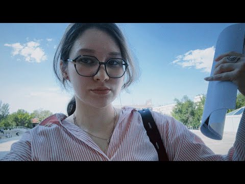 Видео: сдача практики в caspian university | жизнь студента дизайнера | summer in almaty