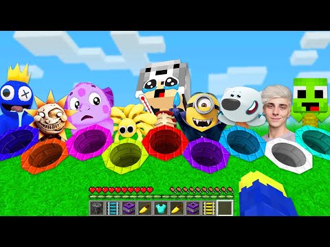 Видео: ЗОМБАК НАШЁЛ КРУГЛЫЕ ЯМЫ В МАЙНКРАФТ