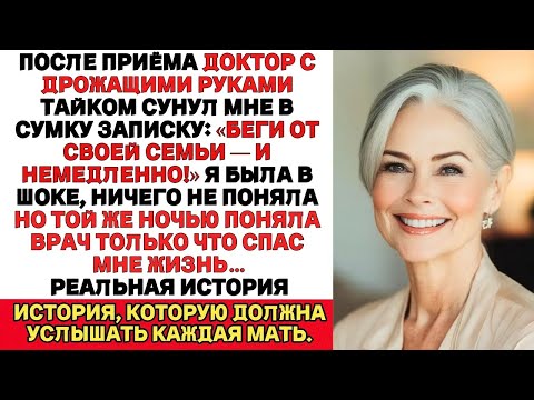 Видео: Доктор передал мне записку: «Не возвращайся домой Беги!»В ту же ночь я узнала — почему…