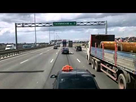 Видео: Народная улица - КАД Спб А-118 - Волхонское шоссе