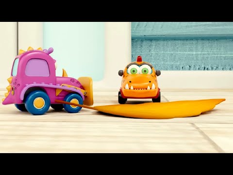 Видео: Машинки Мокас - сборник удивительных серий  про Осень! - Мультфильм про машинки 🚙