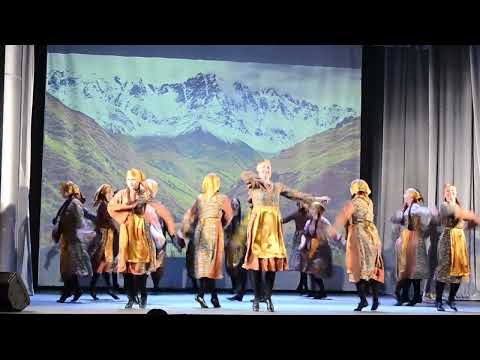 Видео: Рачулі - Грузинський танець - виконує Третя лінія