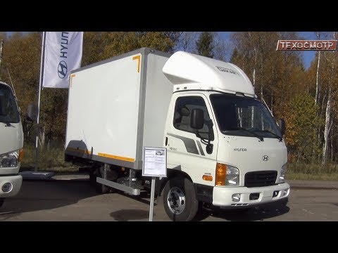 Видео: Грузовичок Hyundai HD35C и его старшие братья. Удалось пощупать новинку на Дмитровском полигоне.