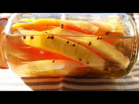Видео: Очень интересный рецепт. Маринованные арбузные шкурки