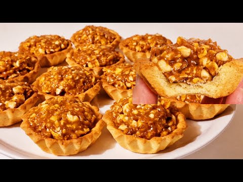 Видео: Тарталетки с карамелью / Рецепт тарта / Десерты