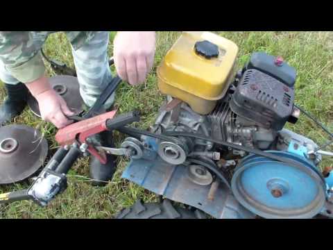 Видео: Заготовка травы для коз. На мотоблоке нева.