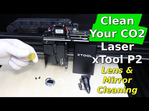 Видео: Как очистить линзы и зеркала CO2-лазера xTool P2