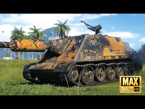Видео: WZ-113G FT: Огромная игра на карте «Потерянный рай» - World of Tanks