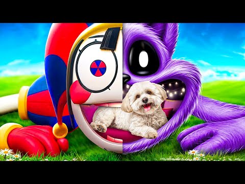 Видео: CatNap построил секретный домик! Pomni vs CatNap! Секретный домик для домашних питомцев!