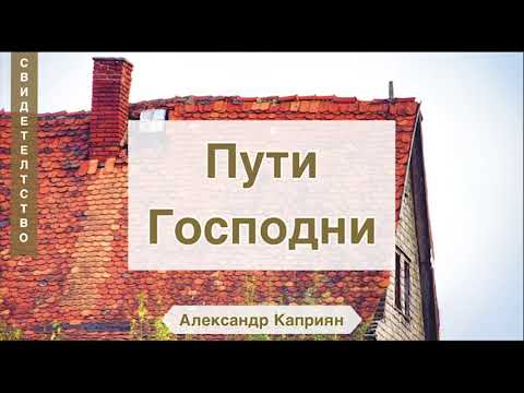 Видео: Пути Господни (Свидетельство о гонениях) Александр Каприян