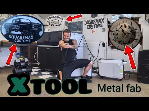 Видео: Xtool MetalFab — это, по сути, световой меч для производителей. 🔥 Режет, сваривает, гравирует и ч...