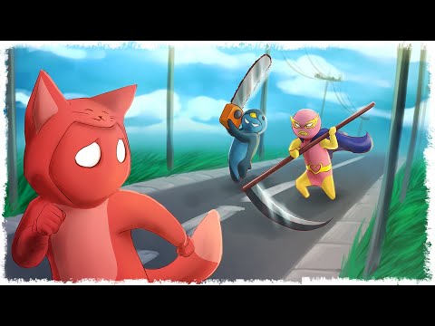 Видео: НЕОЖИДАННЫЙ ФИНАЛ!!! УГАР В GANG BEASTS!!!