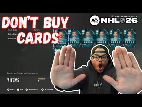 Видео: НЕ ТРАТЬТЕ БЕЗУМНЫЕ МОНЕТЫ НА ЭТИ КАРТЫ ДЛЯ КОМБИНИРОВАНИЯ ЛИНИЙ NHL 26 HUT