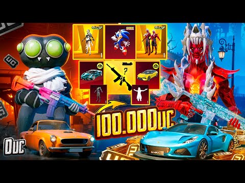 Видео: $100 000 UC! 🔥 ВЫБИВАЕМ М416 ЛЕДНИК ПОДПИСЧИКУ! 🤩 УДИВИТЕЛЬНАЯ ПРОКАЧКА АККАУНТА!