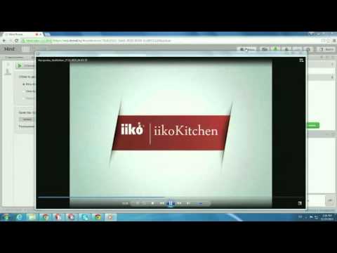 Видео: Запись вебинара 27.11.2015: настройка iikoKitchen