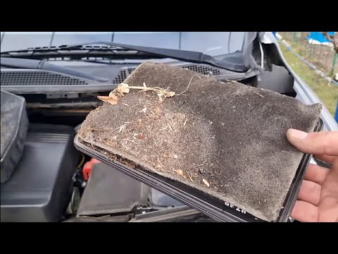 Видео: Особенности замены воздушного фильтра Рено Каджар 2019 с адблю.