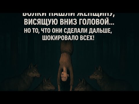 Видео: ВОЛКИ НАШЛИ ЖЕНЩИНУ, ВИСЯЩУЮ ВНИЗ ГОЛОВОЙ… НО ТО, ЧТО ОНИ СДЕЛАЛИ ДАЛЬШЕ, ШОКИРОВАЛО ВСЕХ!