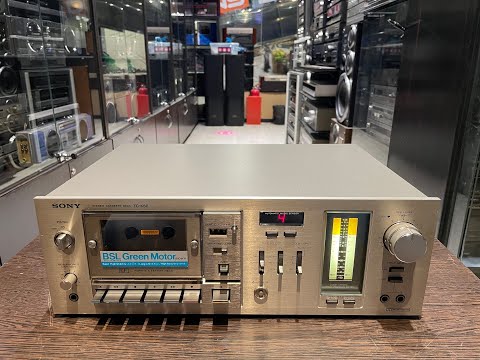 Видео: vintagemoscow. кассетная дека sony TC-K60