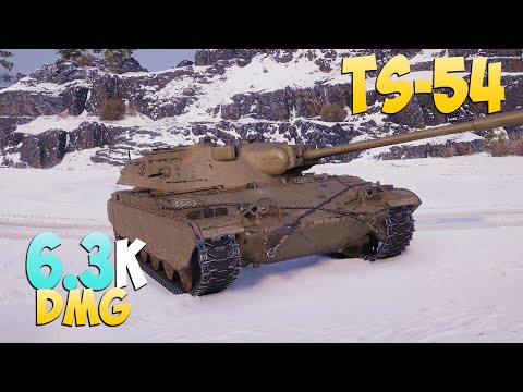 Видео: TS-54 - 5 Kills 6.3K DMG - Отличный! - Мир Танков