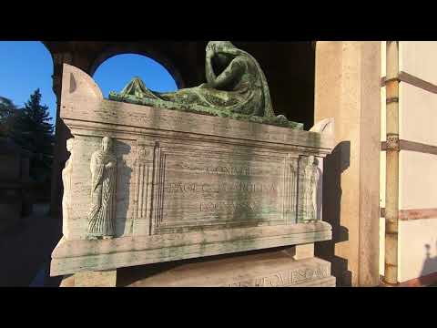 Видео: VLOG Памятники искусства на Монументальном кладбище в Италии Cimitero Monumentale di Milano