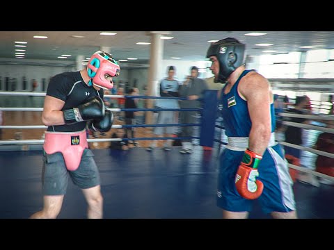 Видео: Чемпион Узбекистана VS Чемпиона Мира по боксу! Бой
