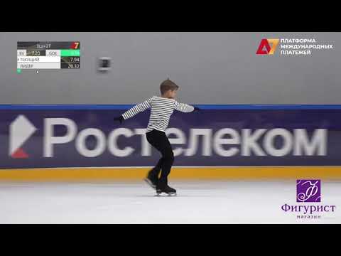 Видео: Владимир Калмыков (2016г.р.), 2сп, КП - 1 место, 18.10.2025, Турнир "На призы магазина Фигурист"