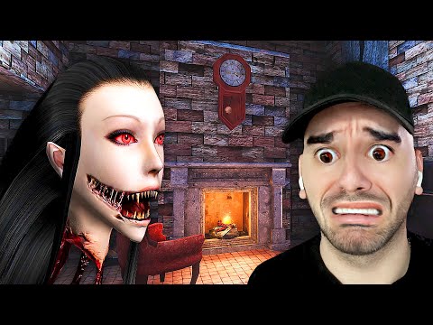 Видео: ЛЕТЯЩАТА ГЛАВА СЕ ЗАВРЪЩА - Eyes: The Horror Game (All Levels)
