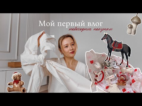 Видео: Мой первый уютный влог | новая глава жизни и новые мечты ✨новогодние покупки 