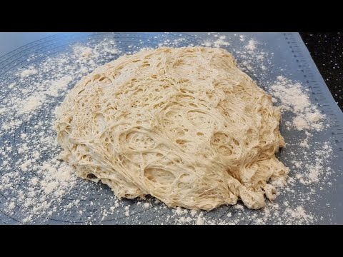 Видео: Знаменитый 100-летний турецкий хлеб! Хлеб без замеса за 5 минут!