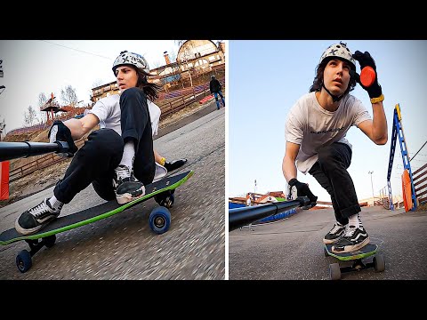 Видео: ЛОНГБОРД ФРИРАЙД В МОСКВЕ | ОТКРЫТИЕ СЕЗОНА В КАНТЕ!