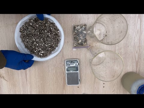 Видео: АФФИНАЖ ПОСЕРЕБРЕННЫХ РАЗЪЕМОВ МЕЛАНЖЕМ, ВОСТАНОВЛЕНИЕ СЕРЕБРА САХАРОМ