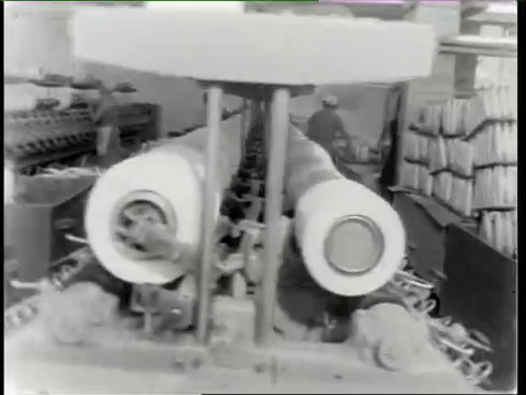 Видео: Льнокомбинат в Красавино. Велеликоустюгский район, 1986 год