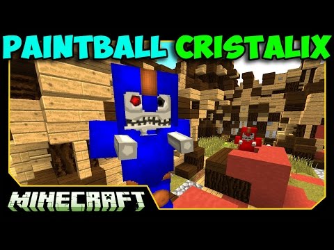 Видео: ч.46 - Новое сражение - Minecraft Paint Boll