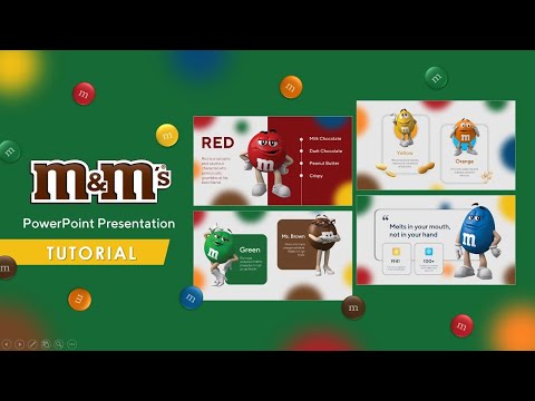 Видео: M&M's Презентация! 😱 | PowerPoint Сабақ | Тегін Шаблон