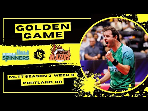 Видео: ОБЗОР МАТЧА: ЗОЛОТАЯ ИГРА | Лос-Анджелес Спиннерс против Атланта Блейзерс | 9-я неделя MLTT (Порт...
