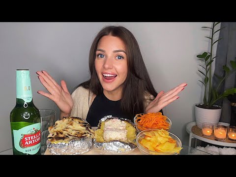 Видео: Я ПРЫГНУЛА С МОСТА 207м😱 +видео скалолазания МУКБАНГ крошка-картошка пиво MUKBANG potato beer