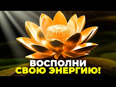 Видео: Усталость ИСЧЕЗНЕТ, а Твоя Энергия ВОСПОЛНИТСЯ! Это самый МОЩНЫЙ СЕАНС Восстановления Энергии!