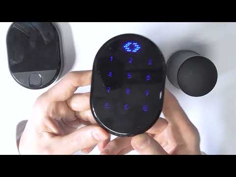 Видео: Крутой электронный замок с кодом и отпечатком пальца / Rotator