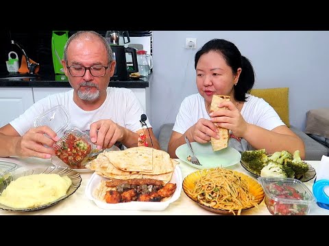 Видео: МУКБАНГ КАМДИЧА с МЯСОМ - картошка по корейски