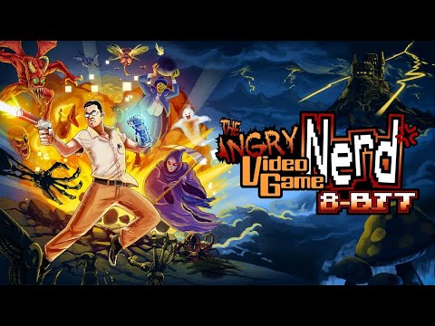 Видео: Angry Video Game Nerd 8-bit = Уничтожаю говноигры (Полное прохождение)
