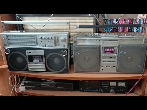 Видео: Sharp Gf-505  и Silver  слушаем сравниваем