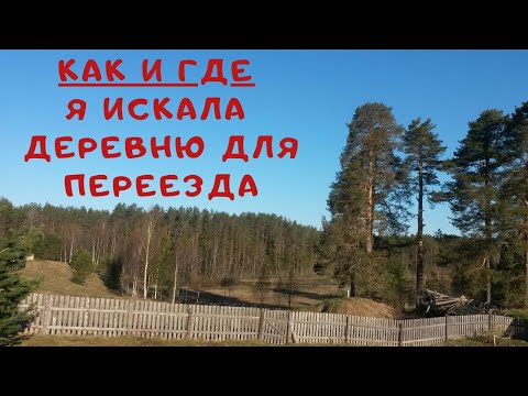 Видео: КАК я искала деревню для переезда | Переезд в деревню | Земля под участок