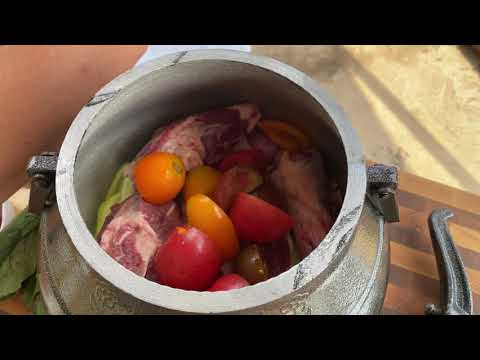 Видео: Баранина в афганском казане! Мясо по-Афгански. Афганская тушенка.