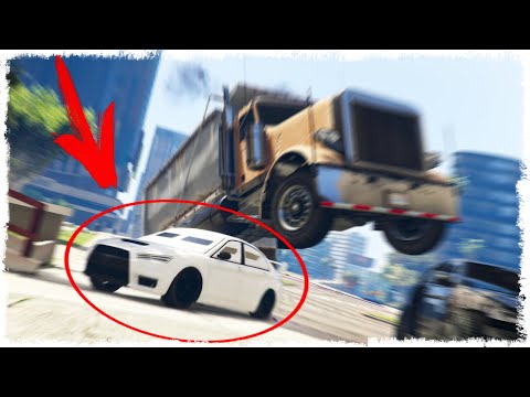 Видео: СМЕРТЕЛЬНАЯ АВТОКОЛОННА В GTA ONLINE!!!