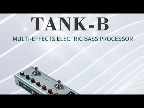 Видео: Моё субъективное мнение о педали гитарных эффектов M-vave Tank-B для бас гитары