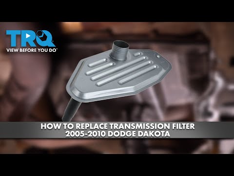 Видео: Как заменить фильтр коробки передач Dodge Dakota 2005-2010